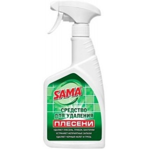 Pelėsių, grybelio, apnašų šalinimo priemonė "Sama" 500ml.
